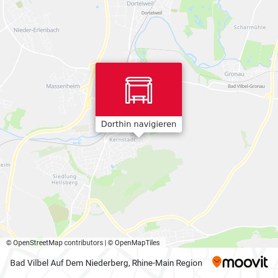 Bad Vilbel Auf Dem Niederberg Karte