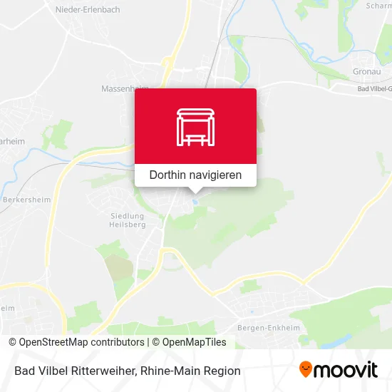 Bad Vilbel Ritterweiher Karte