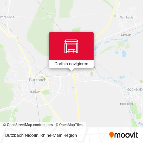 Butzbach Nicolin Karte