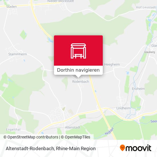 Altenstadt-Rodenbach Karte