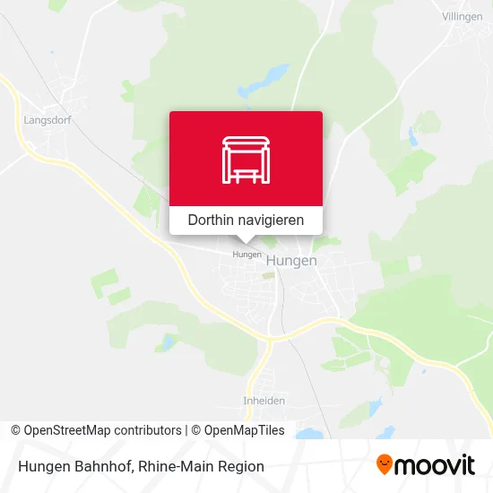Hungen Bahnhof Karte