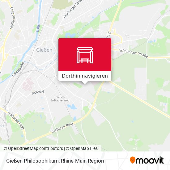 Gießen Philosophikum Karte