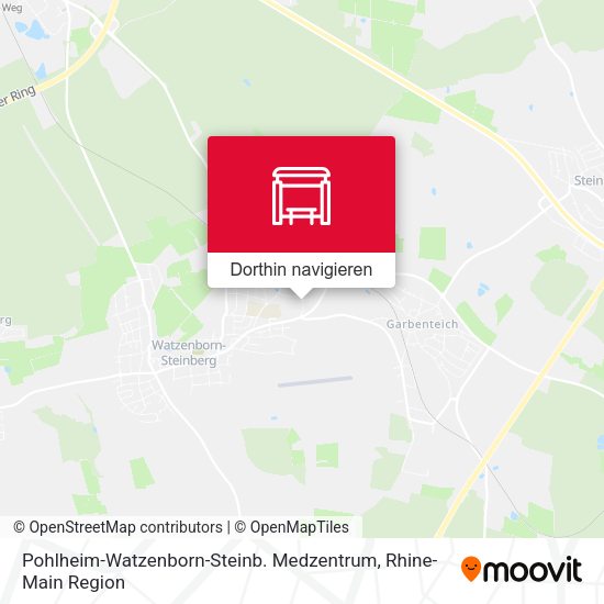 Pohlheim-Watzenborn-Steinb. Medzentrum Karte