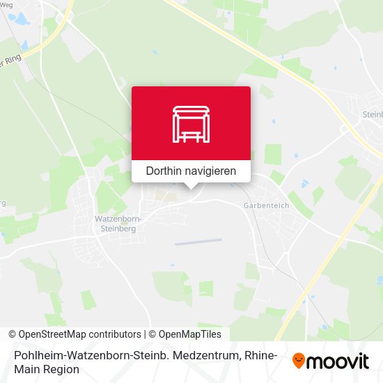 Pohlheim-Watzenborn-Steinb. Medzentrum Karte