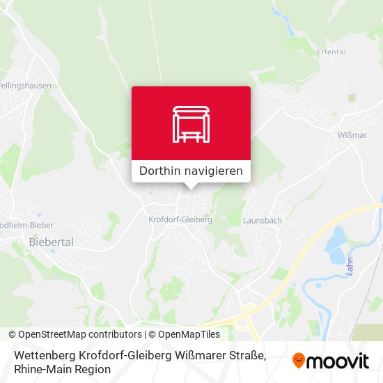 Wettenberg Krofdorf-Gleiberg Wißmarer Straße Karte