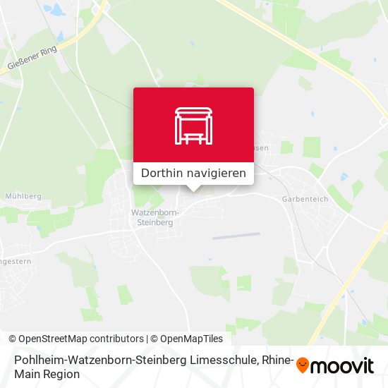Pohlheim-Watzenborn-Steinberg Limesschule Karte