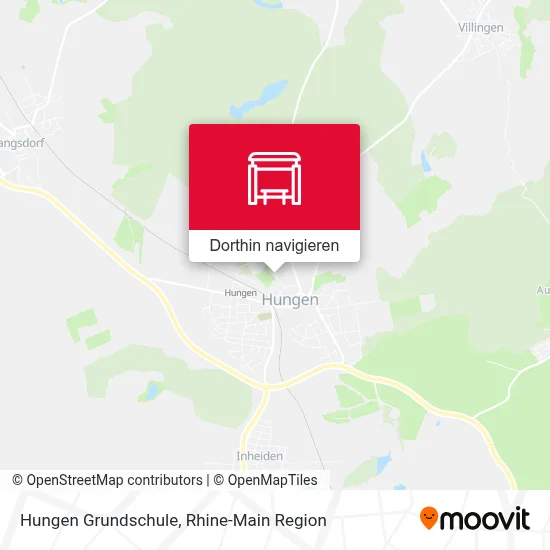 Hungen Grundschule Karte