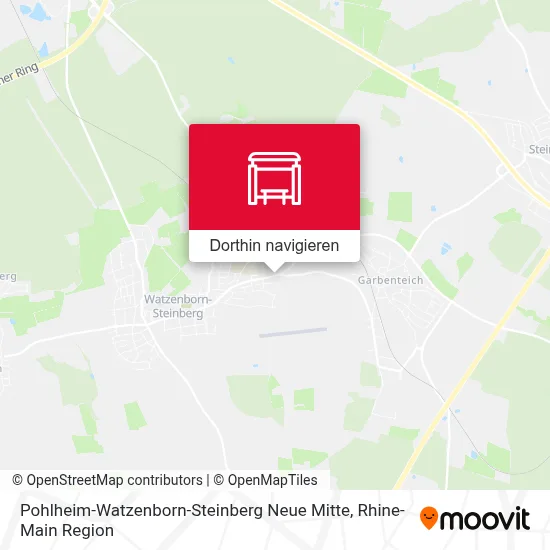 Pohlheim-Watzenborn-Steinberg Neue Mitte Karte
