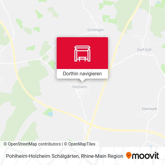 Pohlheim-Holzheim Schälgärten Karte