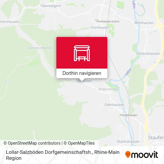 Lollar-Salzböden Dorfgemeinschaftsh. Karte