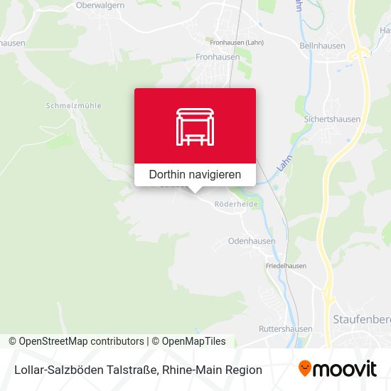 Lollar-Salzböden Talstraße Karte
