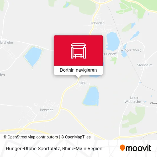 Hungen-Utphe Sportplatz Karte