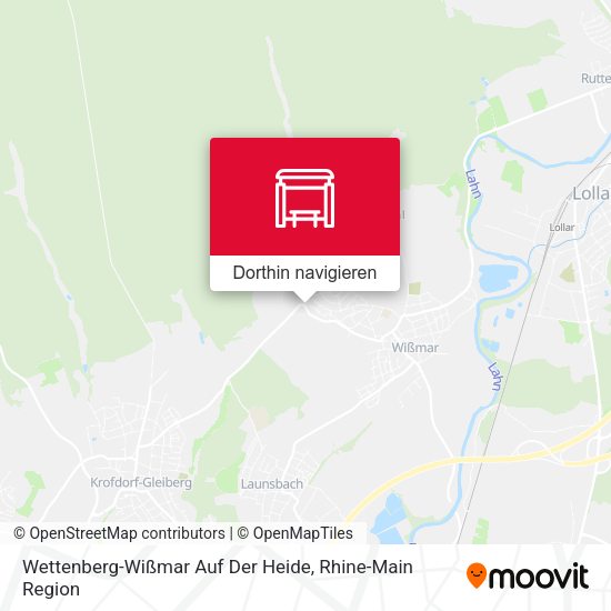 Wettenberg-Wißmar Auf Der Heide Karte
