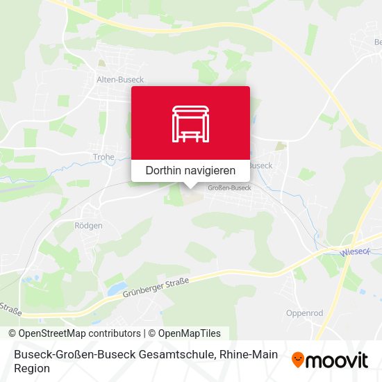 Buseck-Großen-Buseck Gesamtschule Karte