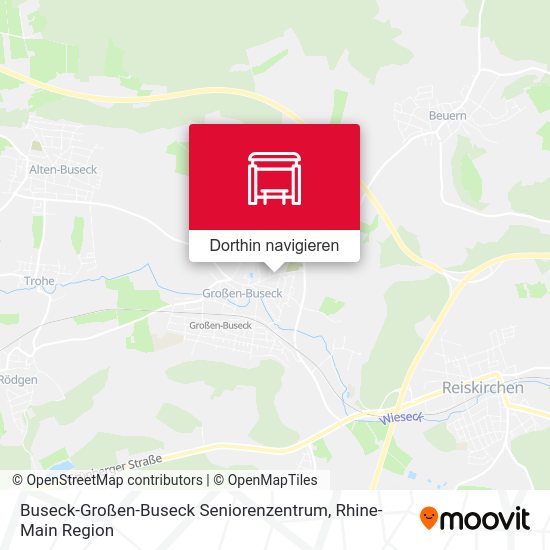 Buseck-Großen-Buseck Seniorenzentrum Karte
