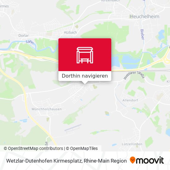 Wetzlar-Dutenhofen Kirmesplatz Karte