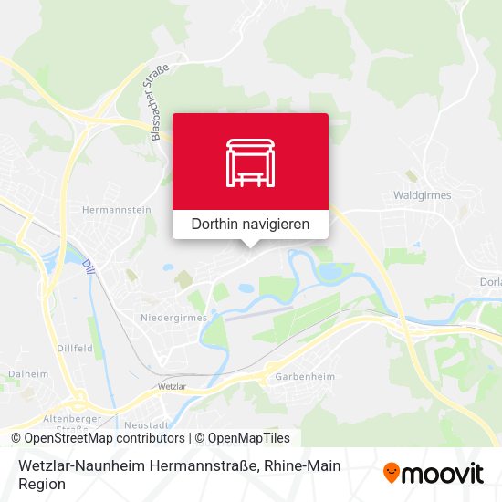 Wetzlar-Naunheim Hermannstraße Karte