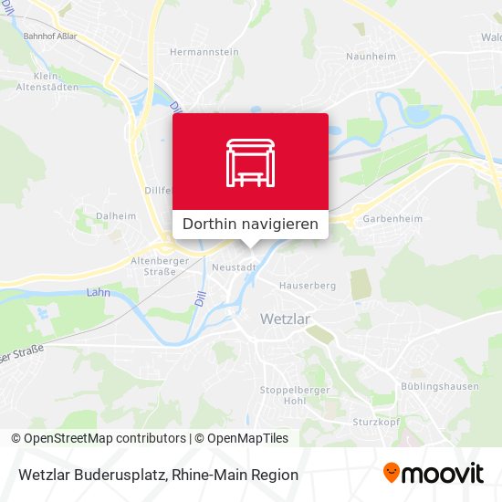 Wetzlar Buderusplatz Karte