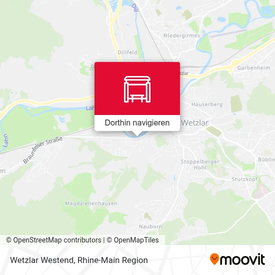 Wetzlar Westend Karte