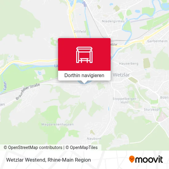 Wetzlar Westend Karte