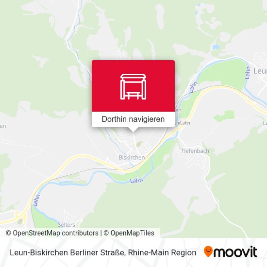 Leun-Biskirchen Berliner Straße Karte