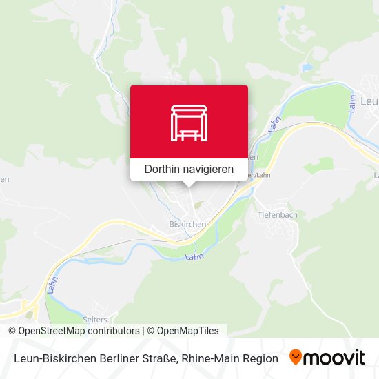 Leun-Biskirchen Berliner Straße Karte