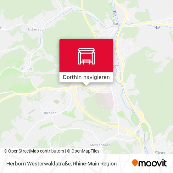 Herborn Westerwaldstraße Karte