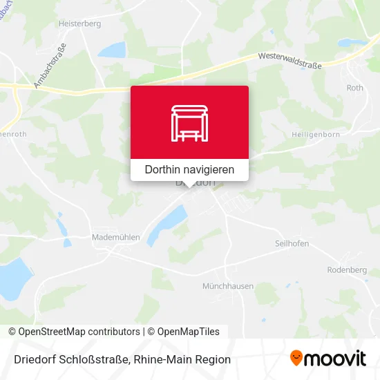 Driedorf Schloßstraße Karte