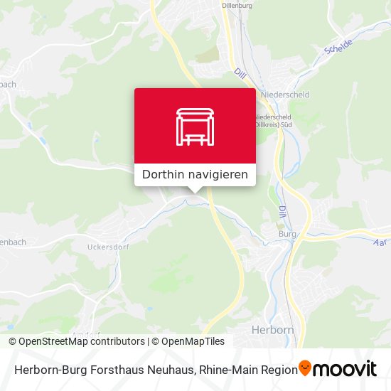Herborn-Burg Forsthaus Neuhaus Karte