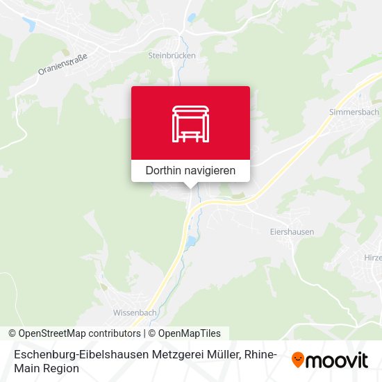 Eschenburg-Eibelshausen Metzgerei Müller Karte