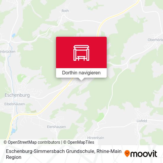 Eschenburg-Simmersbach Grundschule Karte