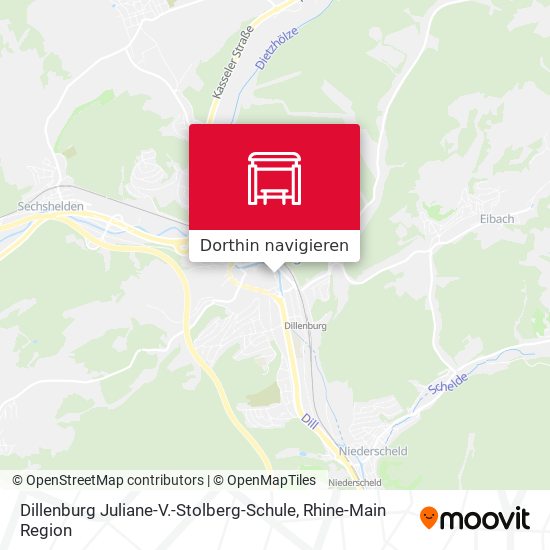 Dillenburg Juliane-V.-Stolberg-Schule Karte