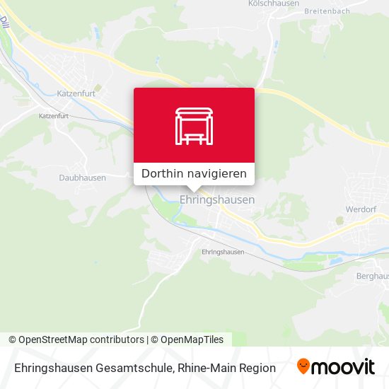 Ehringshausen Gesamtschule Karte