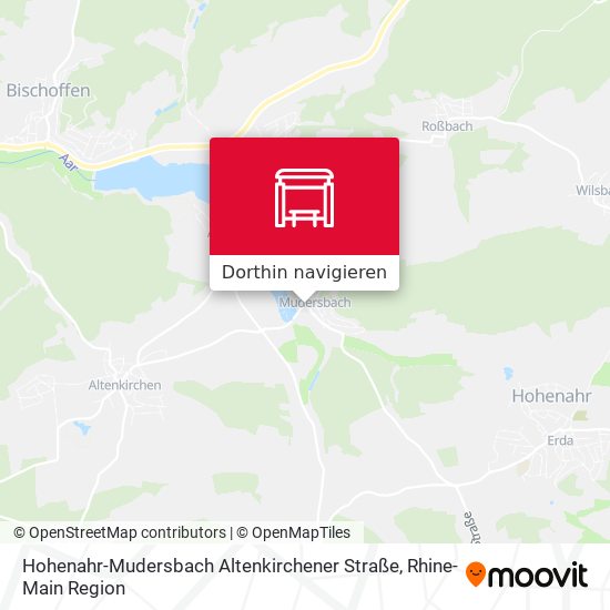 Hohenahr-Mudersbach Altenkirchener Straße Karte