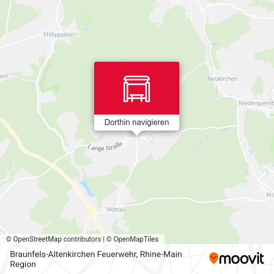 Braunfels-Altenkirchen Feuerwehr Karte