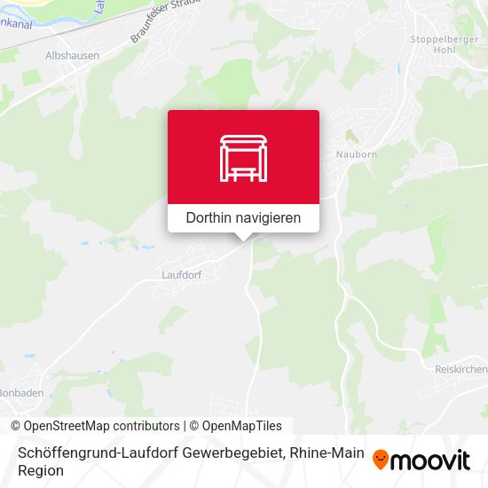 Schöffengrund-Laufdorf Gewerbegebiet Karte
