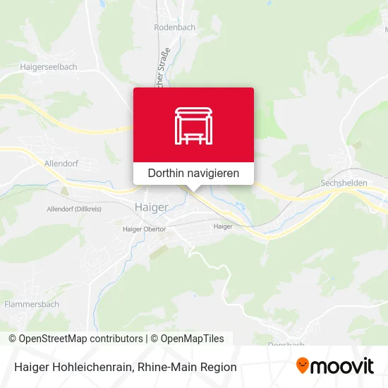 Haiger Hohleichenrain Karte