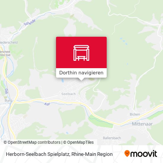 Herborn-Seelbach Spielplatz Karte