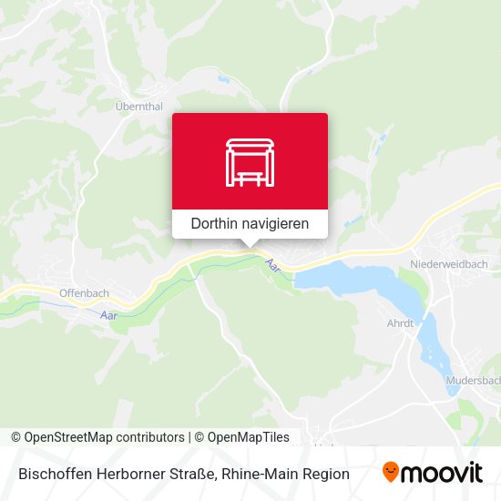 Bischoffen Herborner Straße Karte