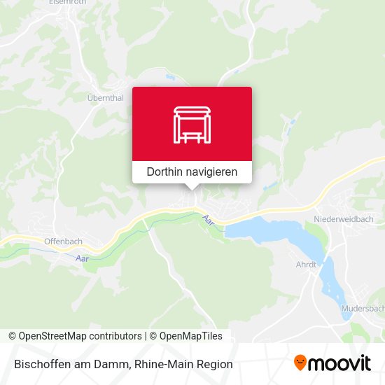 Bischoffen am Damm Karte