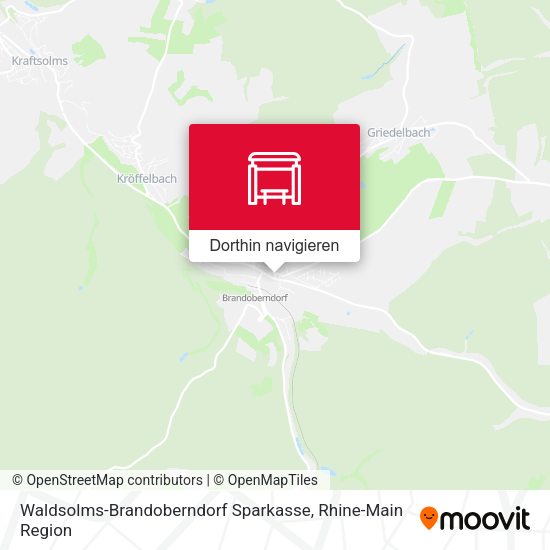 Waldsolms-Brandoberndorf Sparkasse Karte