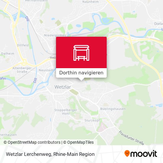 Wetzlar Lerchenweg Karte