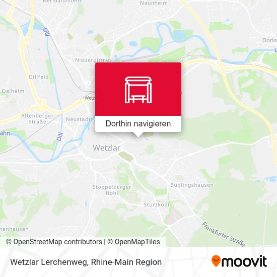 Wetzlar Lerchenweg Karte