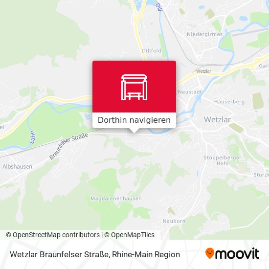 Wetzlar Braunfelser Straße Karte