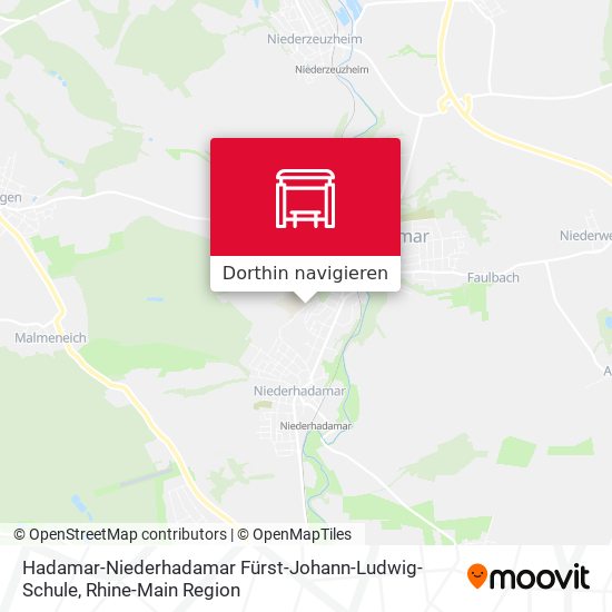 Hadamar-Niederhadamar Fürst-Johann-Ludwig-Schule Karte