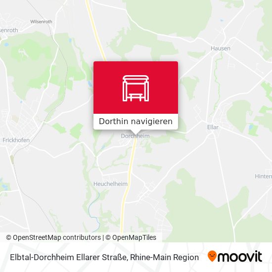 Elbtal-Dorchheim Ellarer Straße Karte