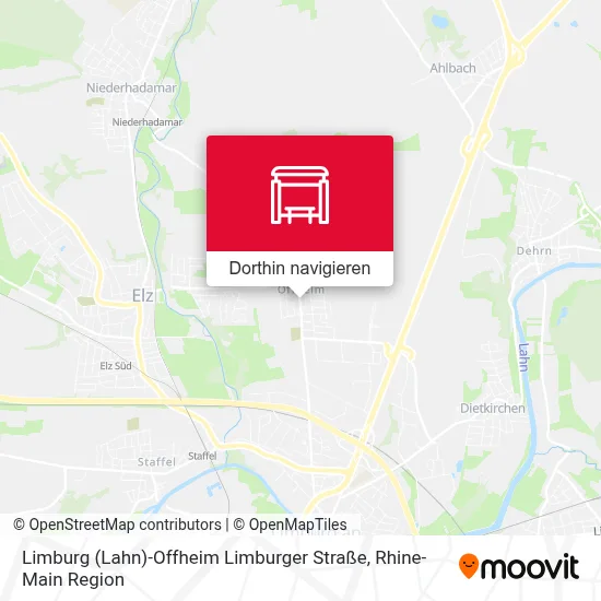 Limburg (Lahn)-Offheim Limburger Straße Karte