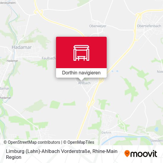 Limburg (Lahn)-Ahlbach Vorderstraße Karte