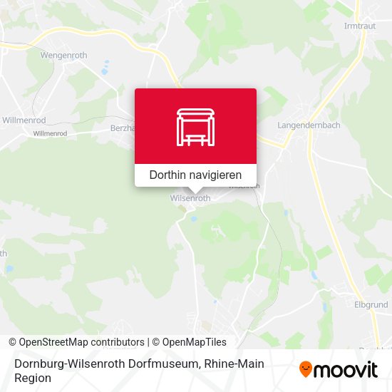 Dornburg-Wilsenroth Dorfmuseum Karte