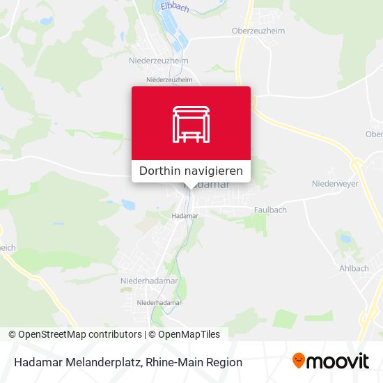 Hadamar Melanderplatz Karte